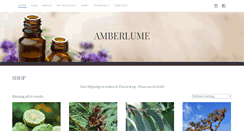 Desktop Screenshot of amberlume.com